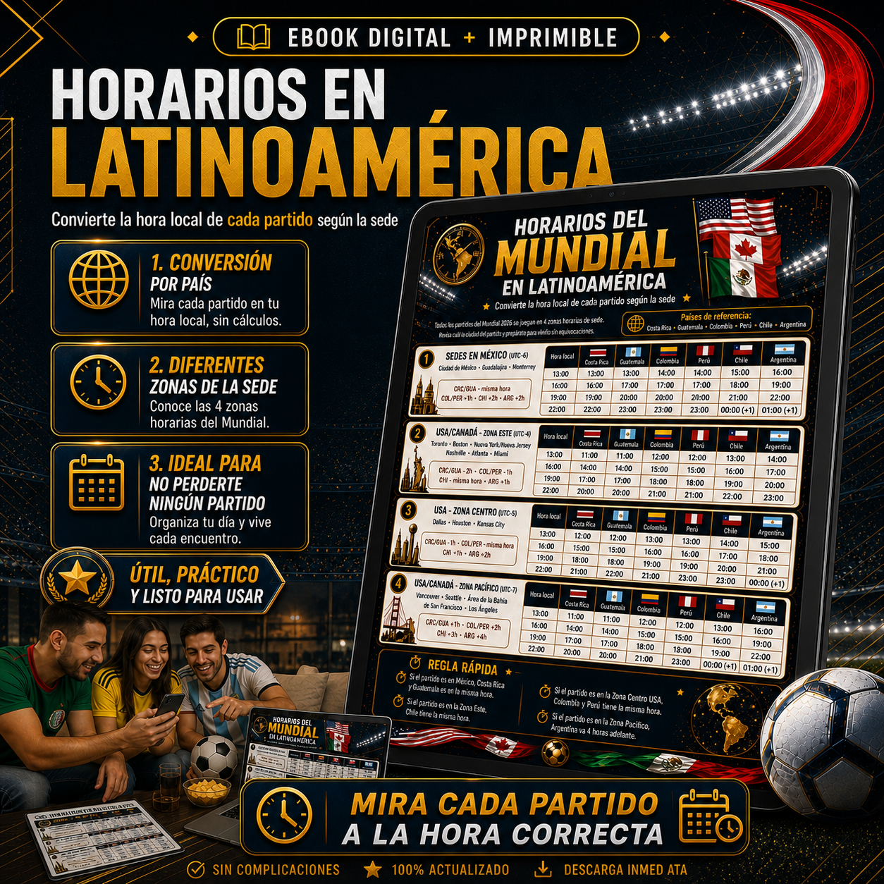 Guía Interactiva del Mundial 2026
