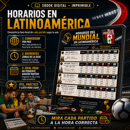 Guía Interactiva del Mundial 2026